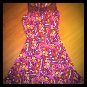 Fit and flare summer dress